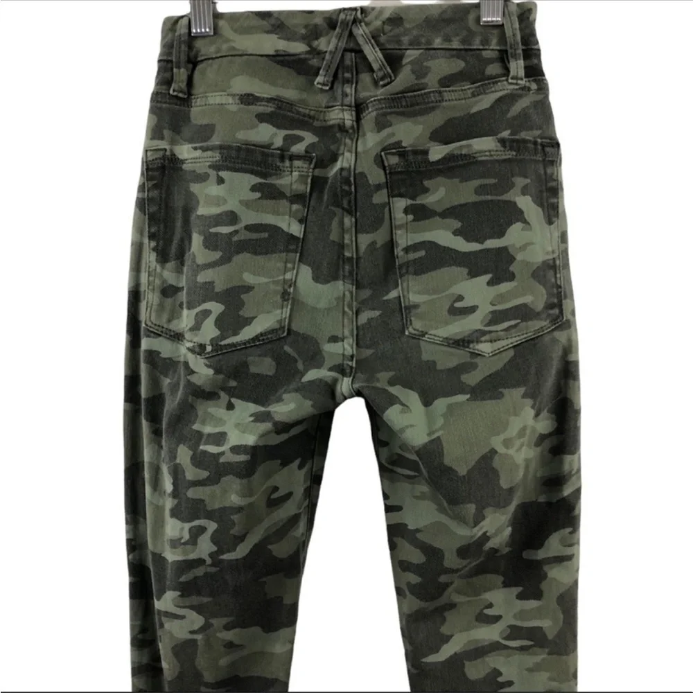 Good American Good Waist High Rise Camo Skinny Jeans - Picture 14 of 16